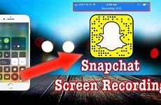snapchat screen recorder iphone