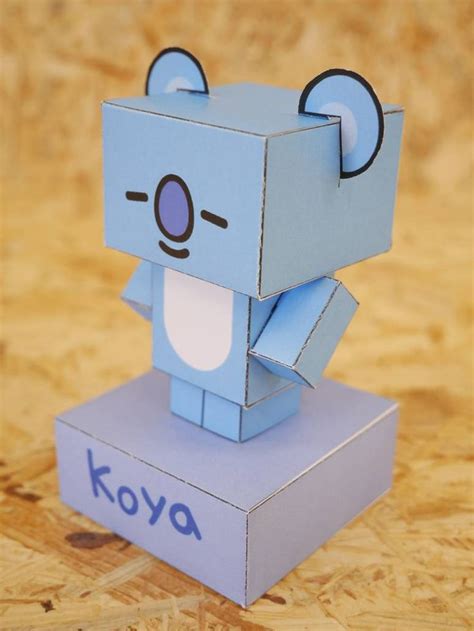 Koya Bt21 Cubeecraft By Sugarbee908 On Deviantart Paper Doll Images