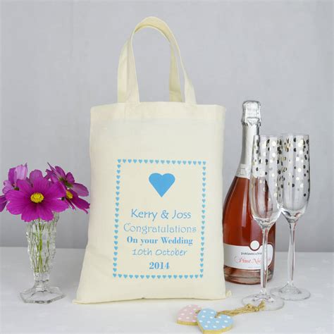 Personalised Wedding T Bag By Andrea Fays