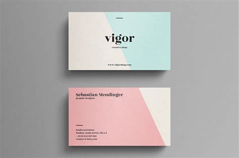 Business Cards 2017 On Behance