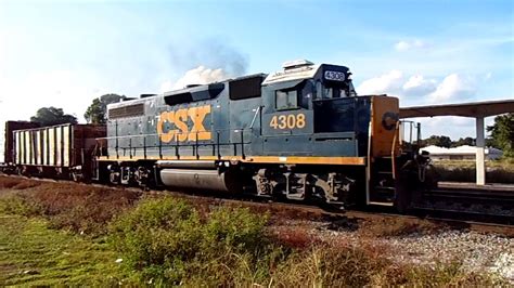 Csx Freight Trains And Amtrak Trains The Silver Star Youtube