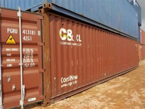 Stainless Steel Shipping Container Capacity 30 40 Ton At Best Price In Chennai
