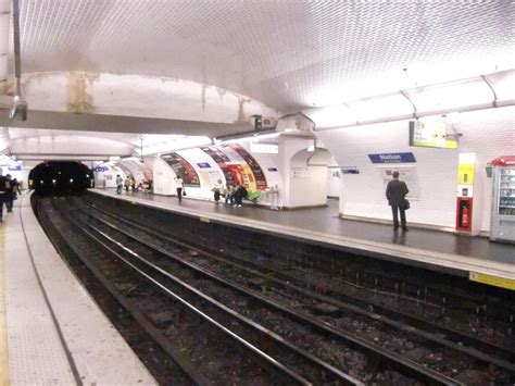 Nation Metro Station Paris 11 Th Paris 12 Th 1900 Structurae