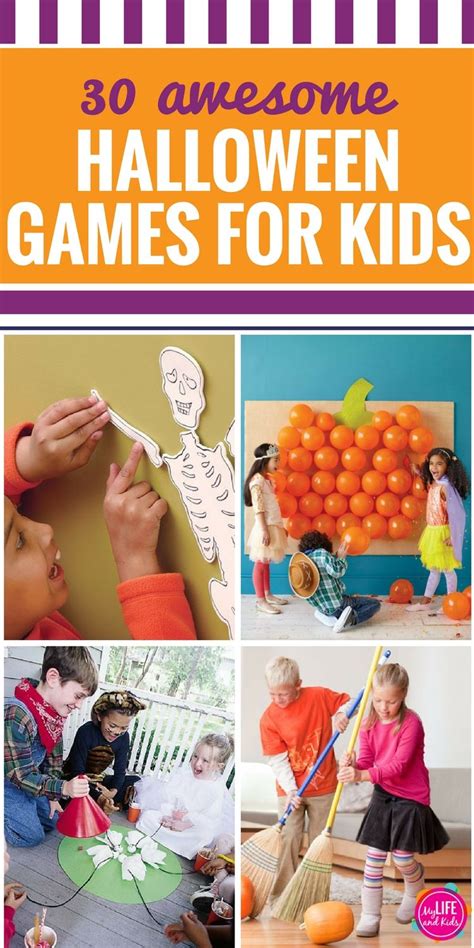30 Awesome Halloween Games For Kids Halloween Games For Kids