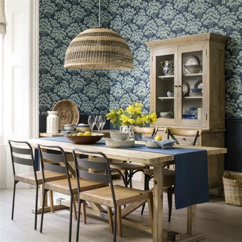 Dining Room Wallpaper Decor Ideas Leadersrooms