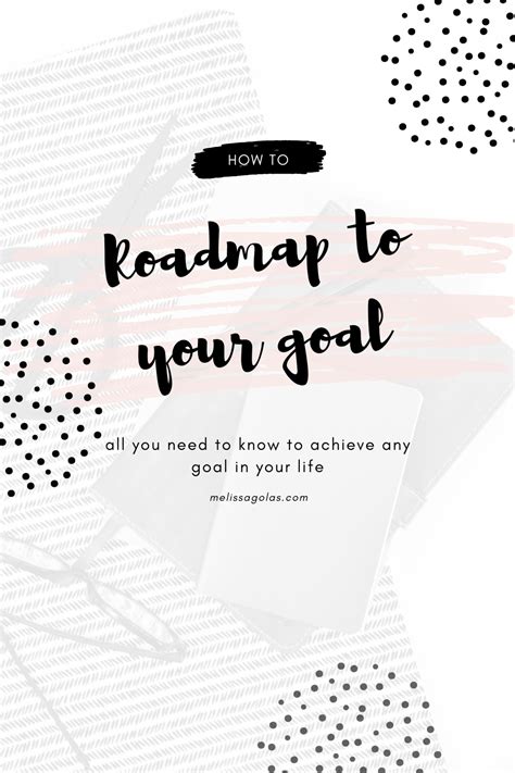 Roadmap To Your Goal Roadmap Goals Life Goals
