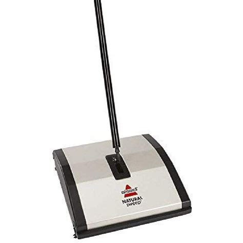 Bissell Natural Sweep Carpet And Floor Sweeper With Dual Rotating