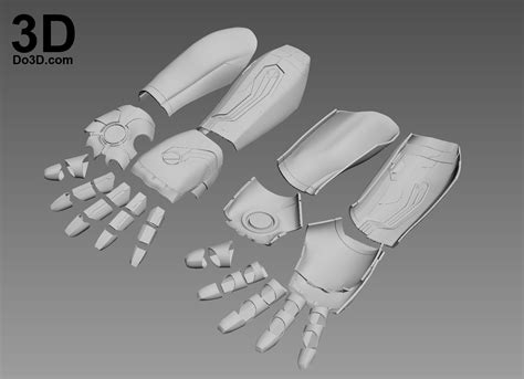 The palm is not one piece.gm. 3D Printable Iron Man Mark XLVI (Model: MK 46) from ...