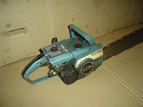 Vintage Chainsaw Collection Homelite Group Of Saws