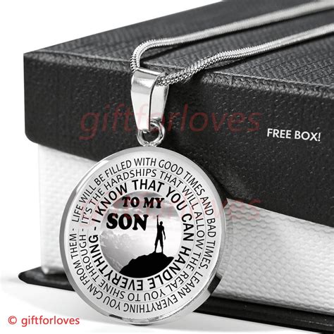 We did not find results for: To My Son Luxury Necklace: Great Son Gifts - 'Life Will Be ...