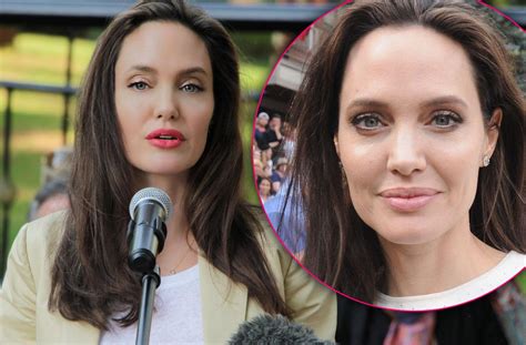 Angelina Jolie Freezes Face And Wrinkles With Botox
