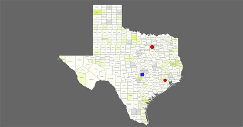 Interactive Map Of Texas Counties