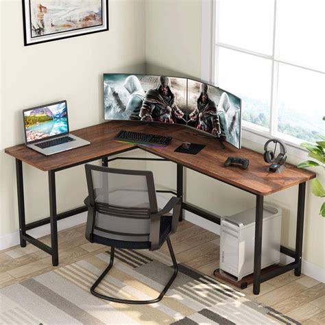 Tribesigns Modern L Shape Desk Corner Computer Desk Ubuy Uganda