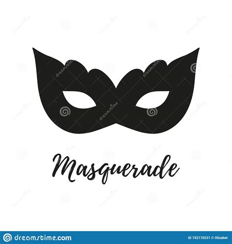 Masquerade Mask Vector Icon Stock Vector Illustration Of Lady