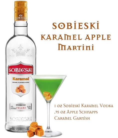 This is the best easy fall sangria recipe. Caramel Apple Martini #SobieskiVodka | Caramel apple martini, Flavored vodka, Specialty cocktail