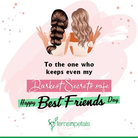 Best Friends Day Greetings Quotes And Images 2022 Ferns N Petals