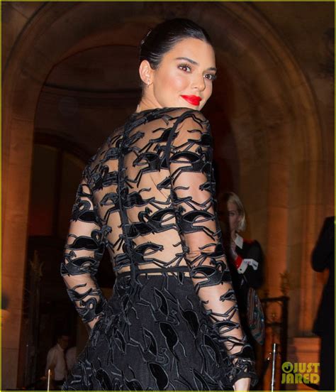 Photo Kendall Jenner Wears Sheer Dress For An Event In Paris 06 Photo 4144799 Just Jared