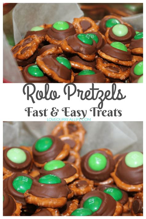 Rolo Pretzels Fast And Easy Treats ⋆ Love Our Real Life