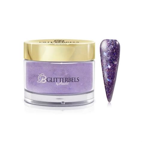 Glitterbels Acrylic Powder Purple Passion G Adel Professional