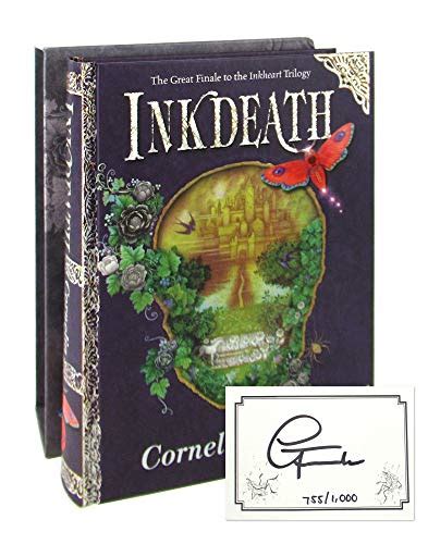 Inkdeath Inkheart Trilogy Third Book Signed 1st Uk Edition By