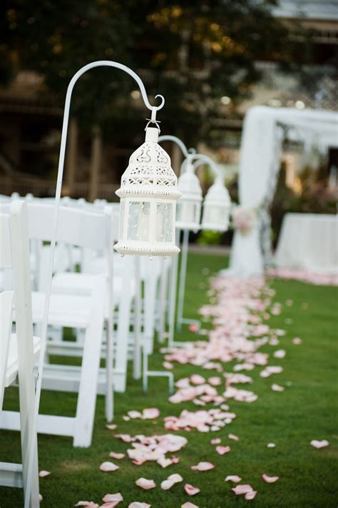 Aisle With Lanterns Wedding Decorations Military Wedding Wedding