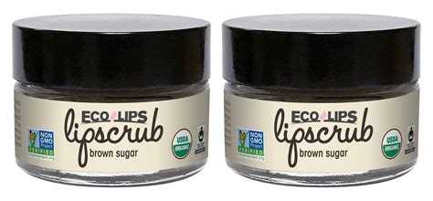 Lip Scrub Brown Sugar 2 Pack Eco Lips