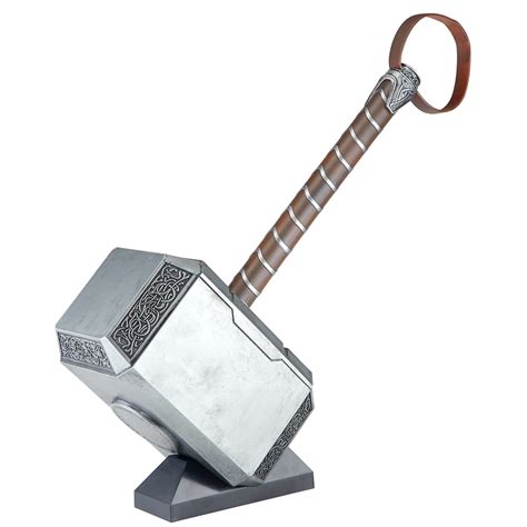 Plus if its size is brighter than the standard size then you have to use the innovative hammer of thor in malaysia so you can satisfy your friends. Marvel Legends: Thor: Mjolnir Hammer Electronic Replica ...
