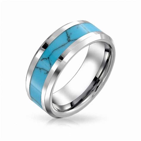 Newest Turquoise Wedding Rings For Sale