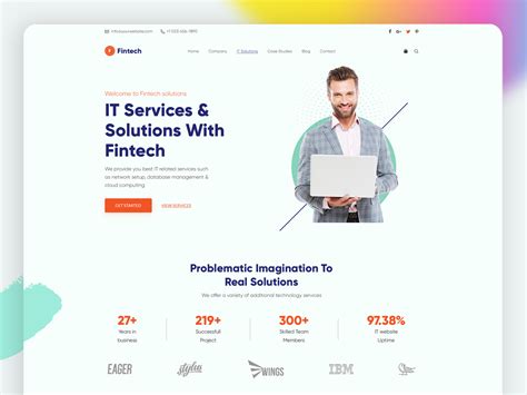 It Services Website Templates