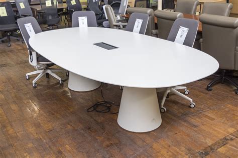 92′ X 5′ White Conference Table • Peartree Office Furniture