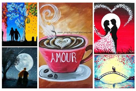 Paint Date Ideas For Couples Date Night Painting Kit For Couples