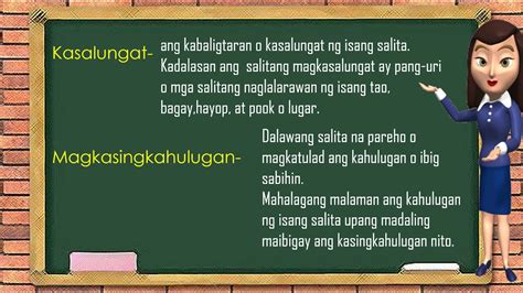 Halimbawa Ng Salitang Magkasingkahulugan Sa Pangungusap Baekahulu