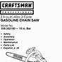 Craftsman Electric Chainsaw Manual