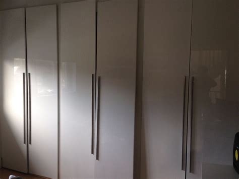 Be sure it's one you love looking at by choosing wardrobe doors that suit your style and space. 6 ikea wardrobe doors, white 50x229, included handles.Like ...