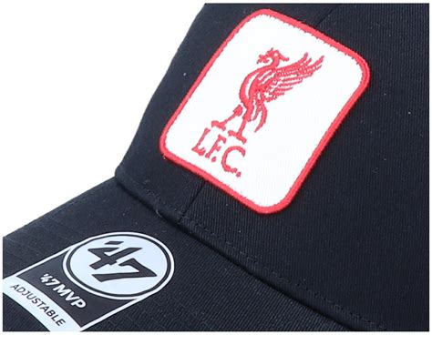 Rep your team in classic coverage. Hatstore Exclusive Liverpool FC Black Trucker Patch - 47 ...