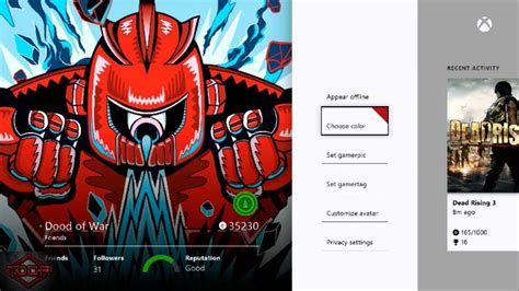 Xbox One Walkthrough Avatargamerpic Changes Colors And Achievements And Snap Youtube