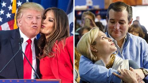 Ted and the missus, heidi. Trump Goes After Ted Cruz's Wife - YouTube