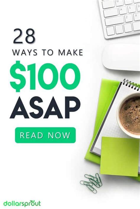 Here are over 30 different ways to make money quick in one day. 29 Easy Ways to Make Money Fast in 2018 (Up to $100 in a Day)