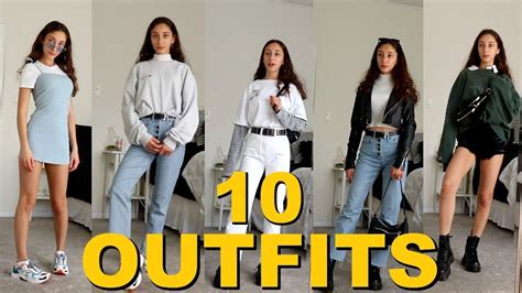 10 Outfits For When You Have Nothing To Wear Youtube