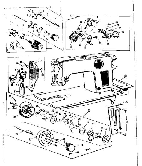 Sewing Machine Tension Assembly Diagram General Wiring Diagram