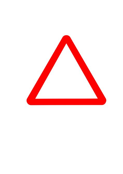 Red Warning Triangle Clipart Best