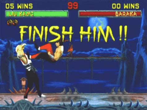 Mortal Kombat Finisher Mortal Kombat Finisher Finish Him Discover Share Gifs