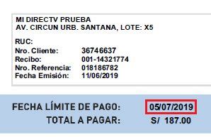 Comprender Todas Las Secciones De Mi Recibo De Directv Postpago