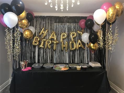 21st Birthday Classy Black And Gold Party Decorations Whether You Re Going For A Classic Theme