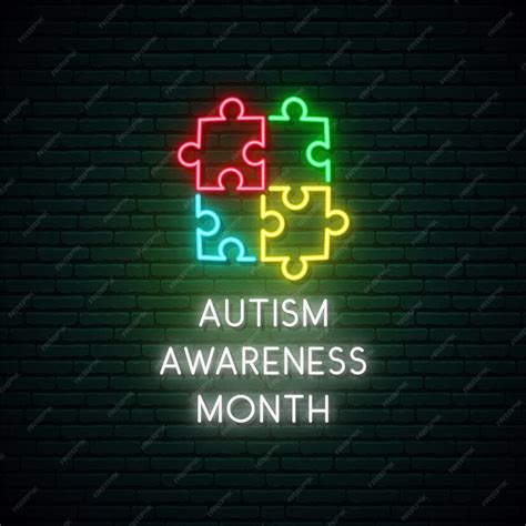 Premium Vector Autism Awareness Month