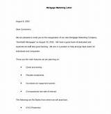 Pictures of Sample Mortgage Marketing Letters