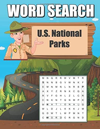 Us National Parks Word Search Word Find Puzzle Book By Greater