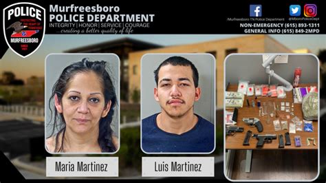 Murfreesboro Mother Son Arrested After Detectives Seize Drugs Guns