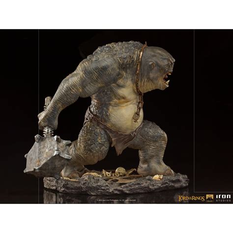 The Lord Of The Rings Cave Troll Deluxe Art 110 Scale Statue