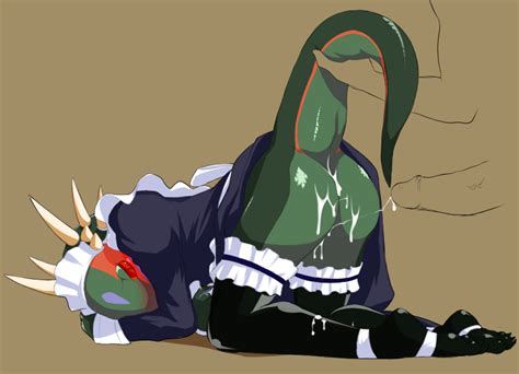 Rule 34 Argonian Female Lifts Her Tail Lusty Argonian Maid Tagme The